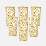 Tumbler F.10 Gold Glass for Home