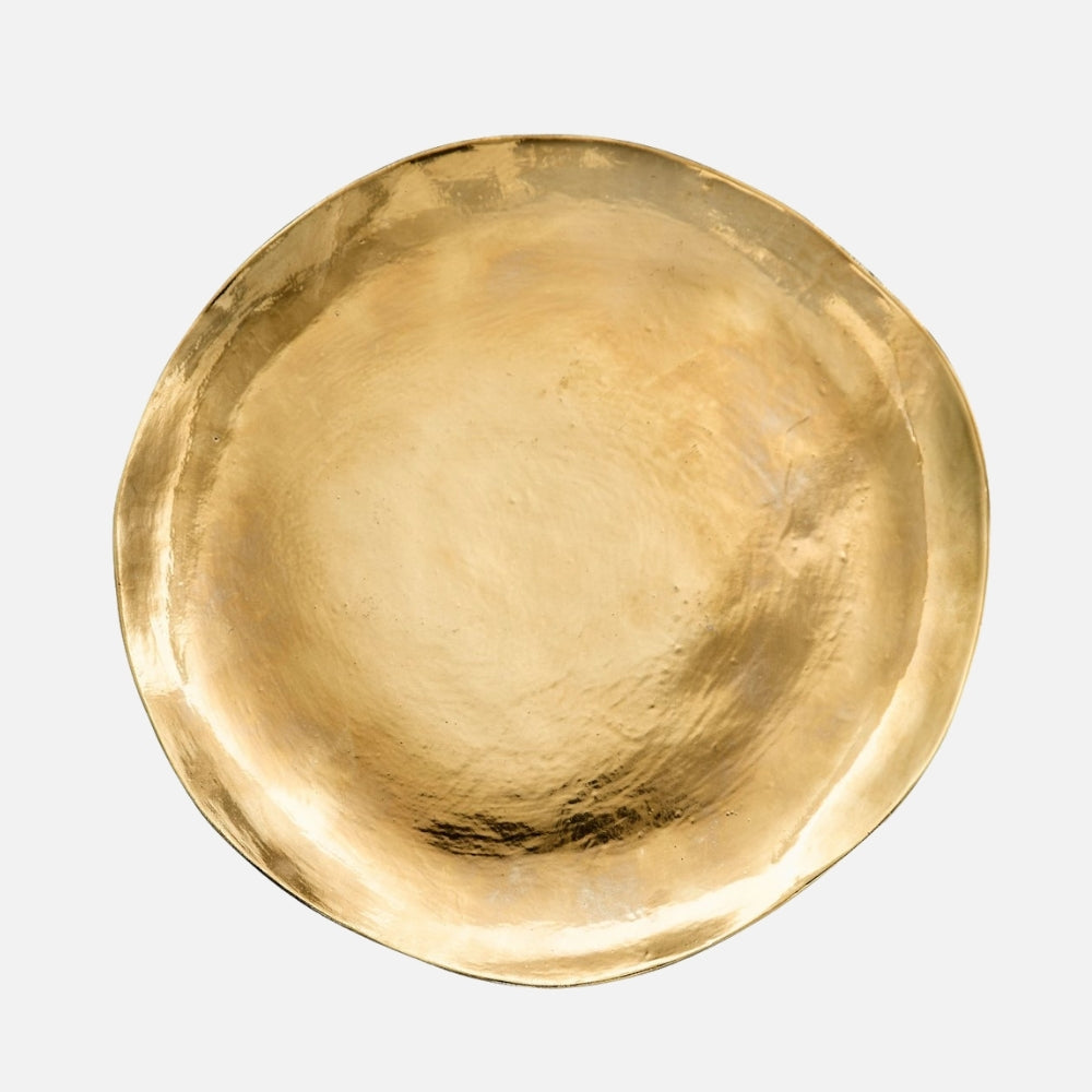 Porcelain Underplate Gold – 30.5 cm
