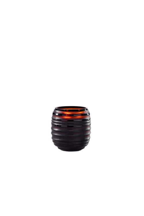 Onno Candle Sphere S Amber Ca13X15Cm Zanzibar