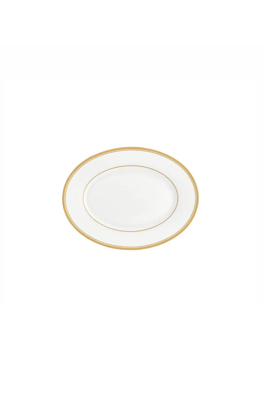 Le Verrier Gold Pickle Dish,  26cm