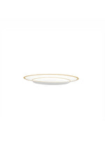 Le Verrier Gold Deep Round Platter, 31cm