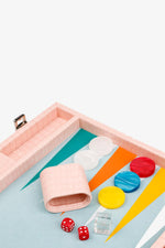 Pink Crocodile Large Backgammon