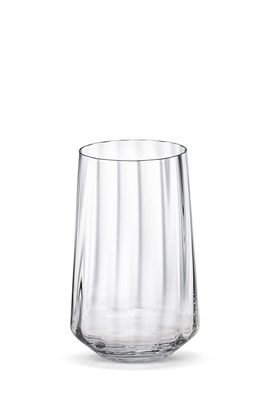 GJ Bernadotte Tall Tumbler Glass Crystalline