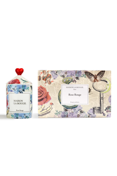 Maison La Bougie Roma Rose Rouge candle for Caring__x0026__Cocooning