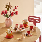 Riva Handmade Glass Vase – Rose Dawn