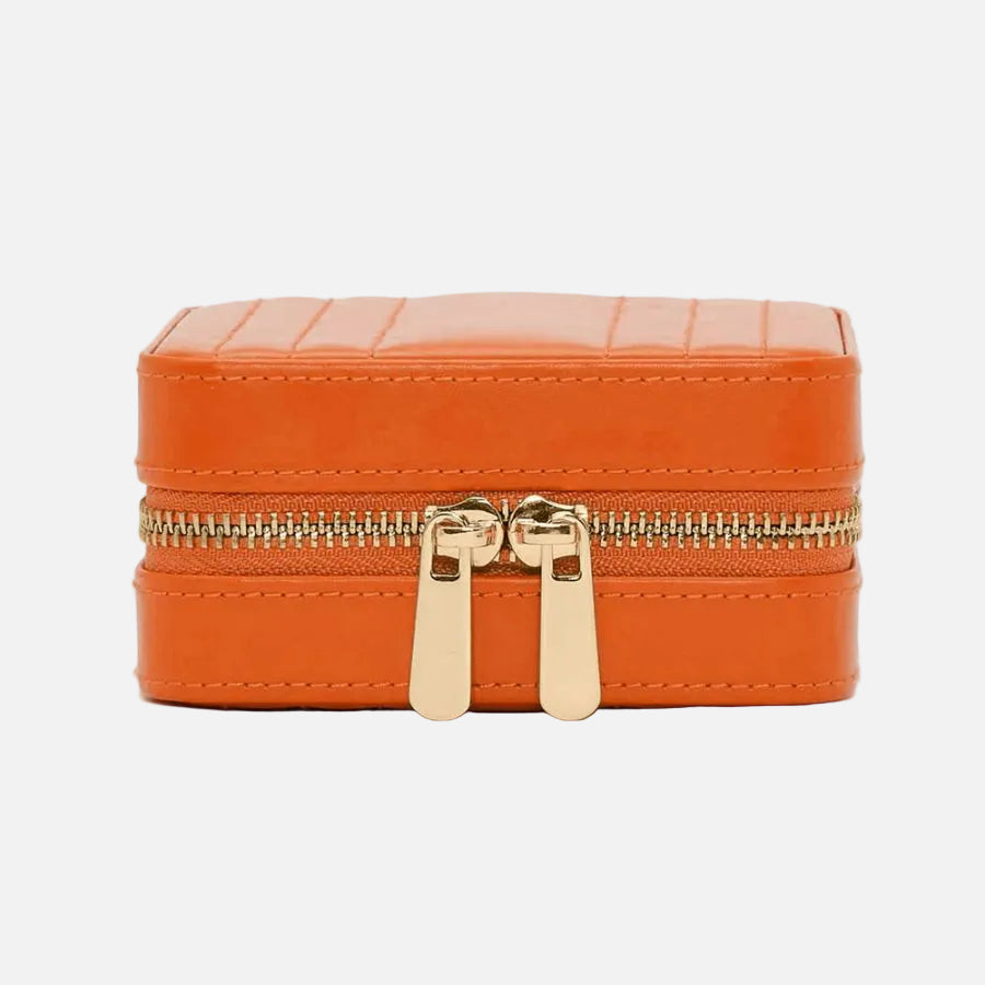 Maria Small Zip Case in Tangerine