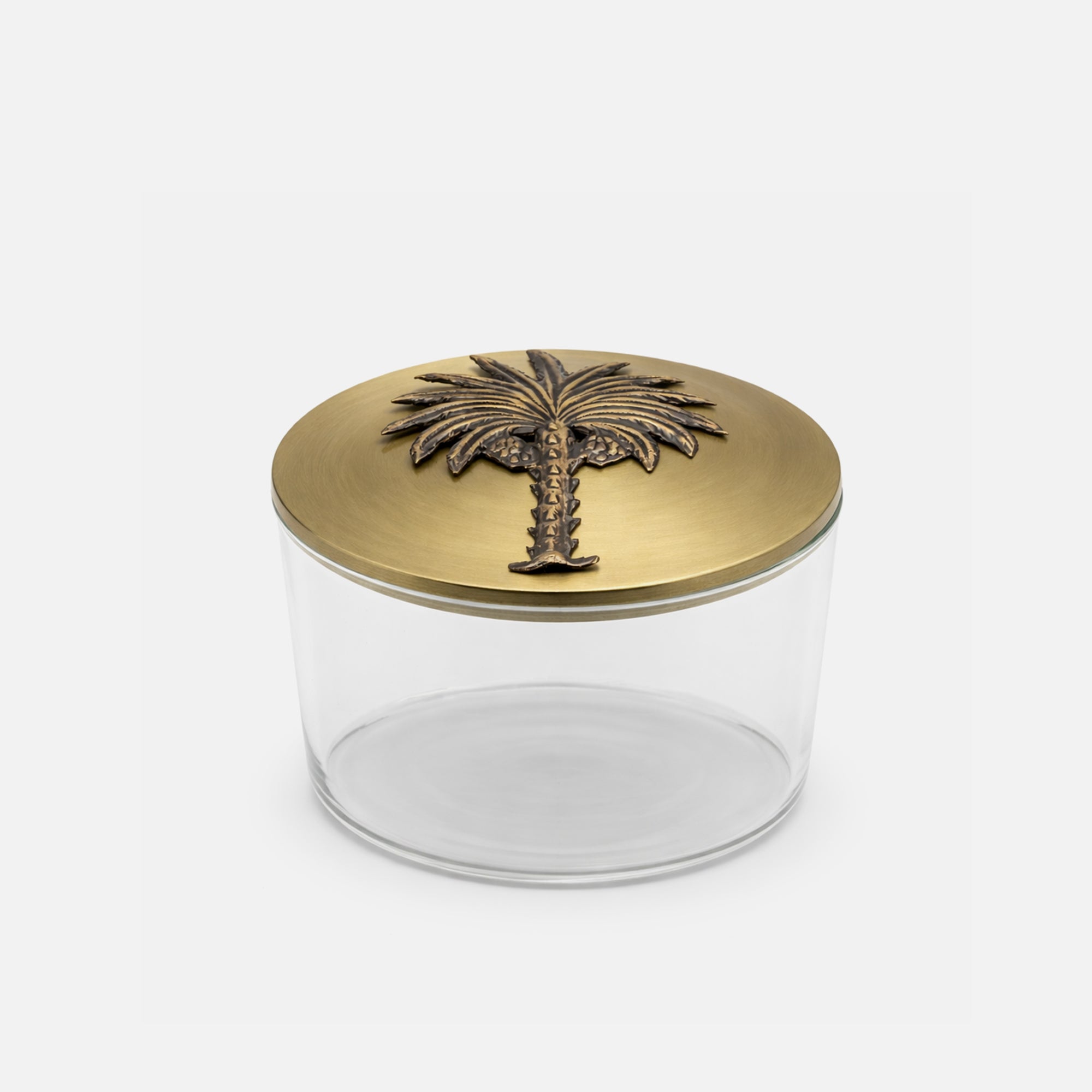 Candy Jar – Embossed Palm (Small)