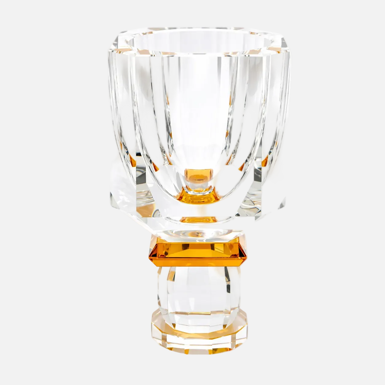 Crissy Crystal Vase, 25cm by Abhika