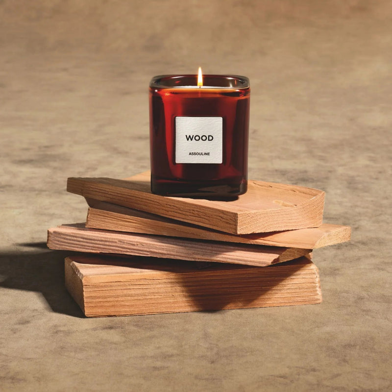 Library Wood Scented Candle, 260g