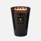 Baobab Collection Encre De Chine 7-wick scented candle in mouth-blown glass, 6.5kg, front view