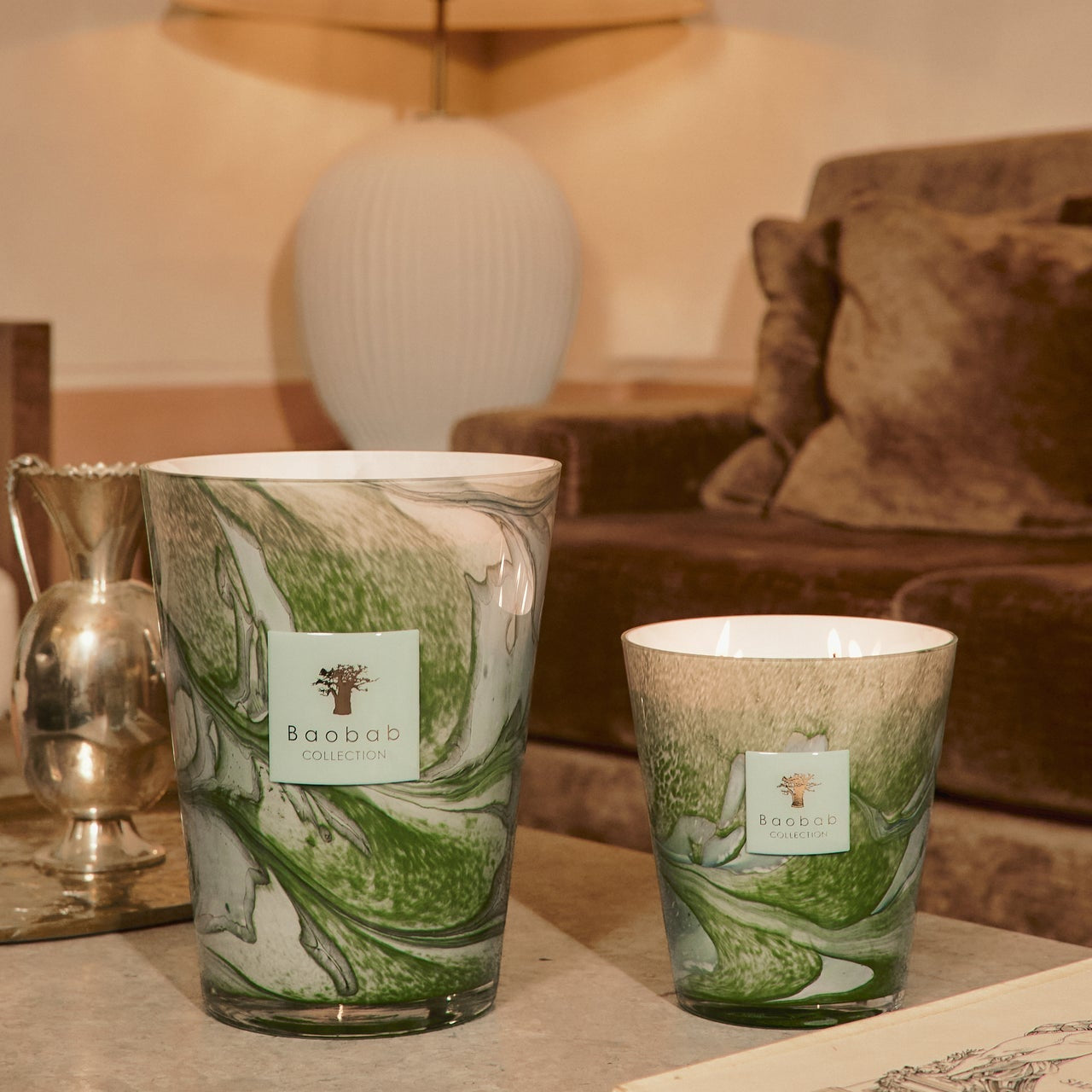 Leaves Marius 7-Wick Scented Candle, 6.5kg