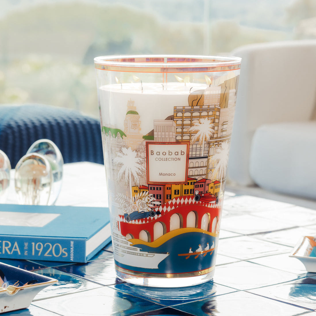 Monaco 4-Wick Scented Candle, 500g