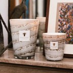 Baobab Collection Sand Atacama 7-wick scented candle in mouth-blown glass, 6.5kg, styled in a room setting (3)