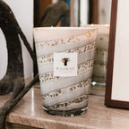 Baobab Collection Sand Atacama 7-wick scented candle in mouth-blown glass, 6.5kg, styled in a room setting