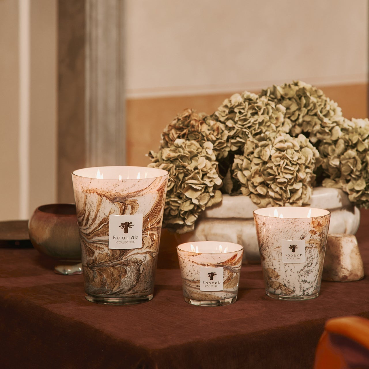 Leaves Naïs 5-Wick Scented Candle, 3kg