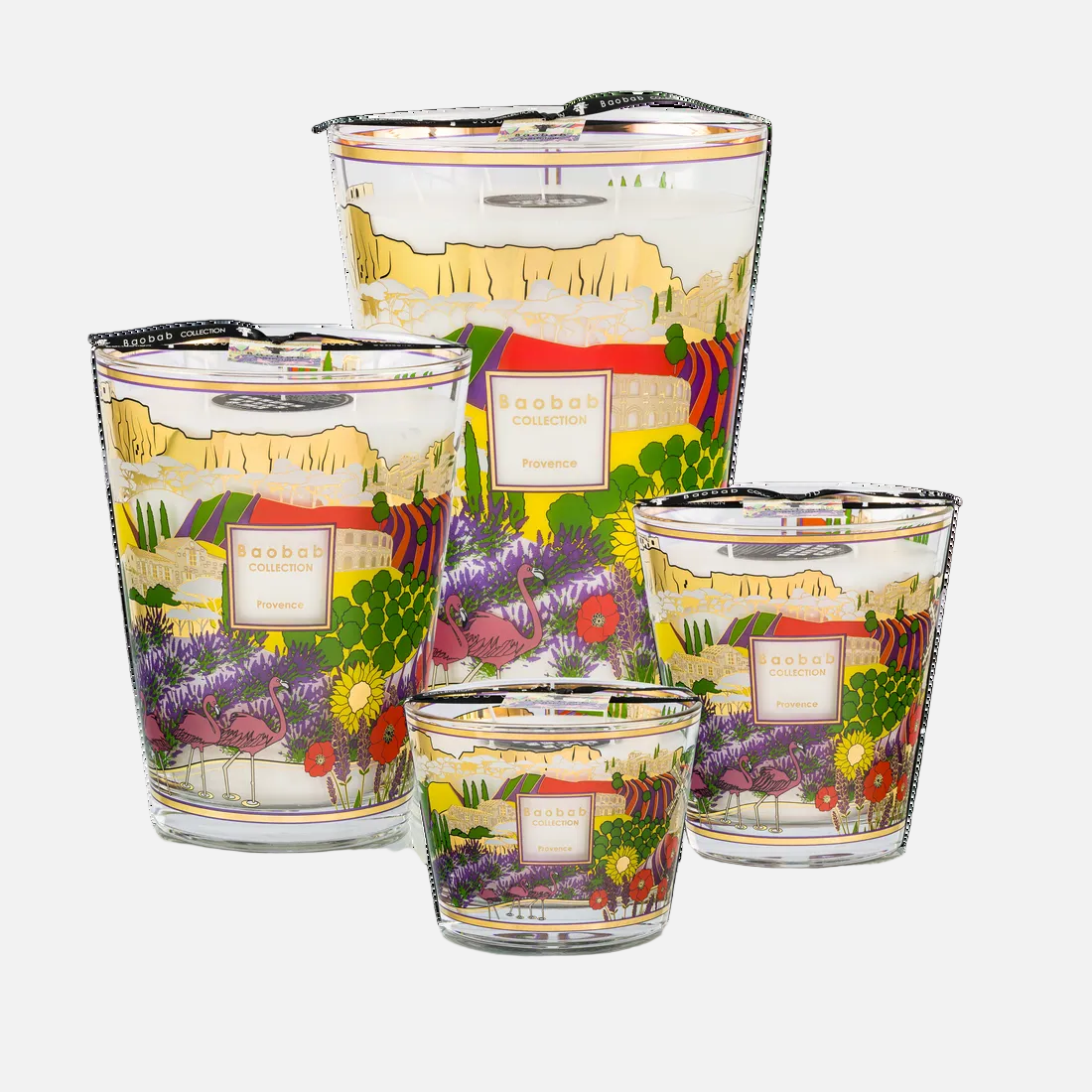 Provence 4-Wick Scented Candle, 500g