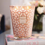 Baobab Collection Women 5-wick scented candle in mouth-blown glass, 3kg, styled in a room setting