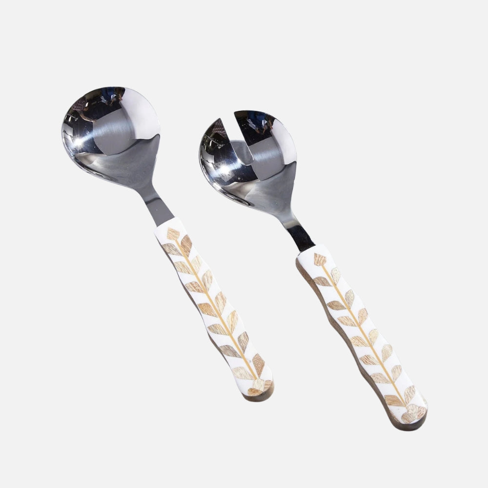 Mya Inlay Salad Serving Set