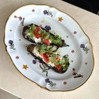 صينية بيضاوية كبيرة