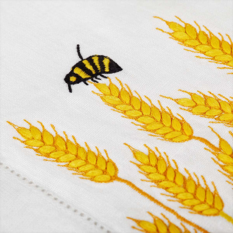 Wheat Placemat -(Set Of 4 Pcs) White