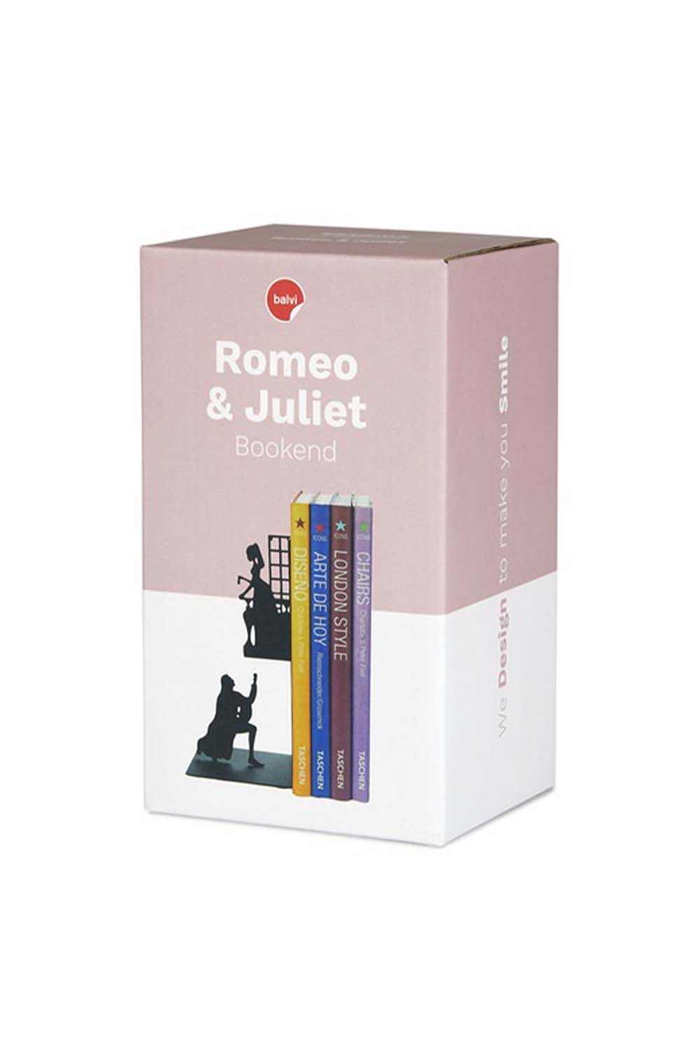 Romeo & Juliet Bookend, Black