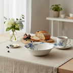 مجموعة من 4 أوعية أمريكية - أزرق غير متطابق