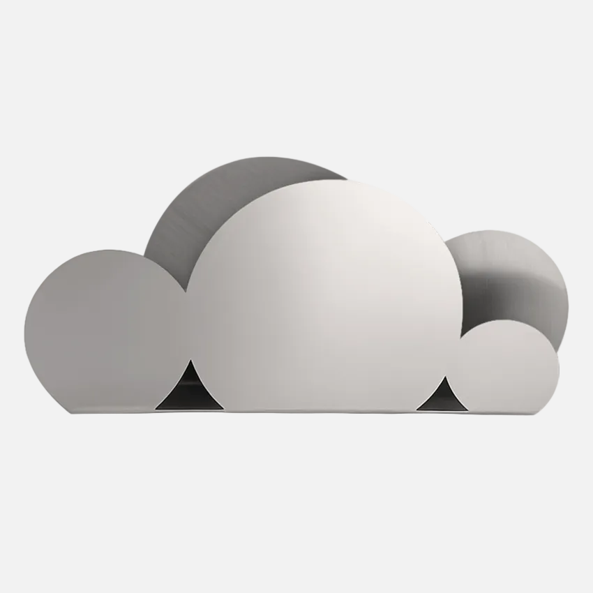 Cloud Silver Napkin Holder