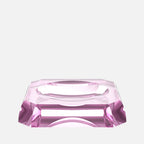 Kristal Soap Dish, Pink