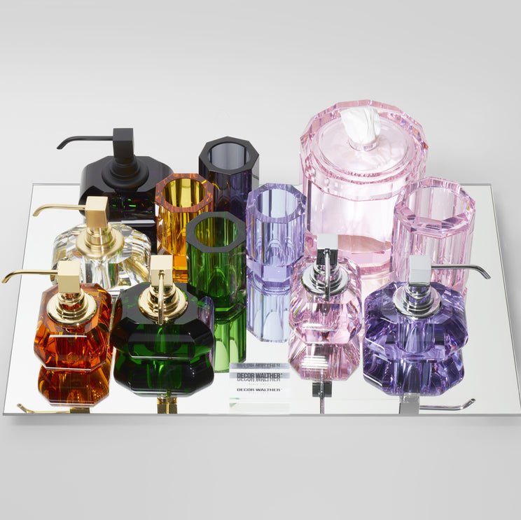 Kristal Soap Dispenser, Violet