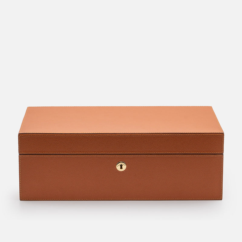 Santiago Cigar Humidor, Siena, 37cm
