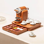 Zenius Lines Coffee Machine, Sienna