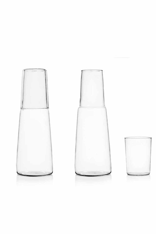 Torre Set Night Bottle + Glass, 1L