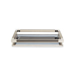 Jacques Small Tray - Clear Acrylic & Brass