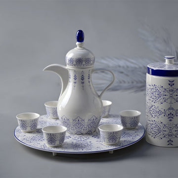 طقم قهوة عربية 8 قطع للمنزل