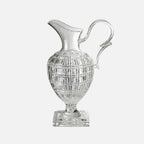 Mario Luca Giusti Imperial Jug, Clear, 1.5L in synthetic crystal, front view