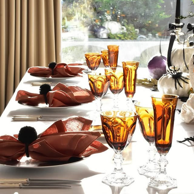 Dolce Vita Acrylic Wine Glass – Amber