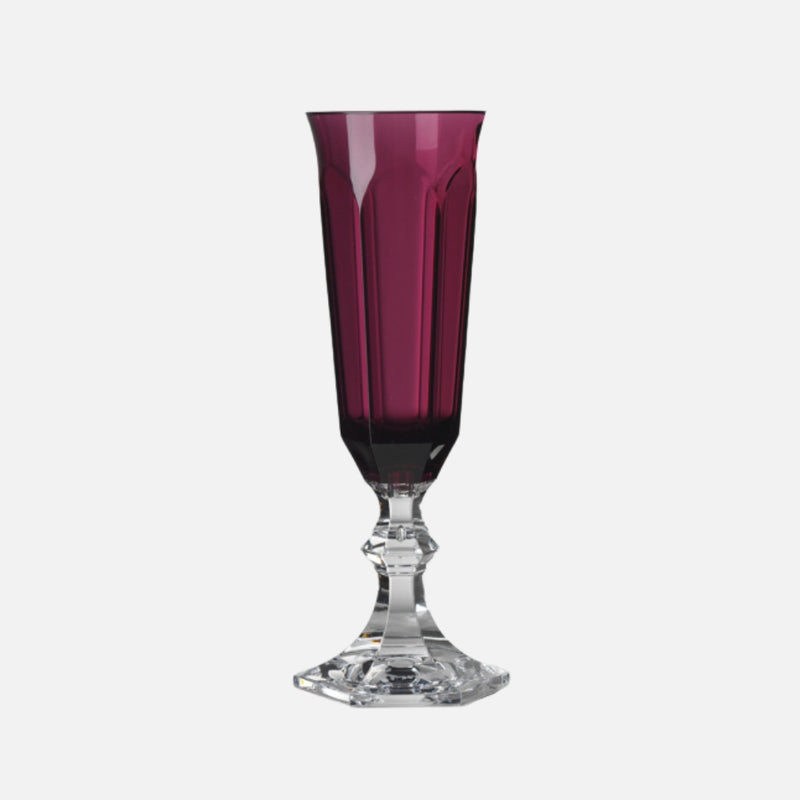 Dolce Vita Acrylic Champagne Flute, Ruby