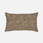 Carino Brown &amp; Green Tweed Effect Cushion  (50 x 30 cm)