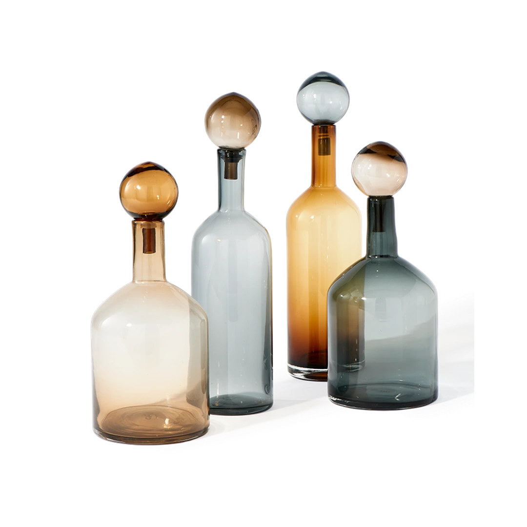 Chic Bubbles & Bottles, Set of 4