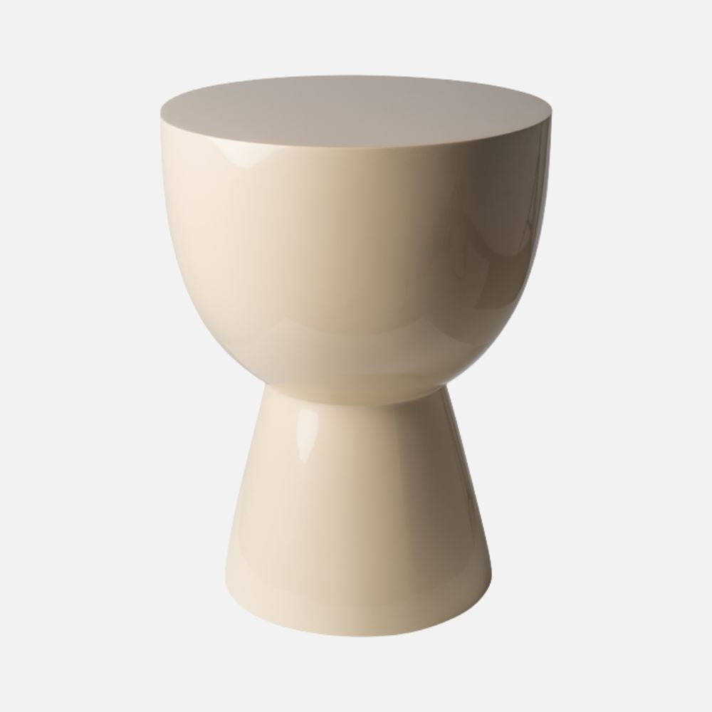 Tip Tap Stool, Beige