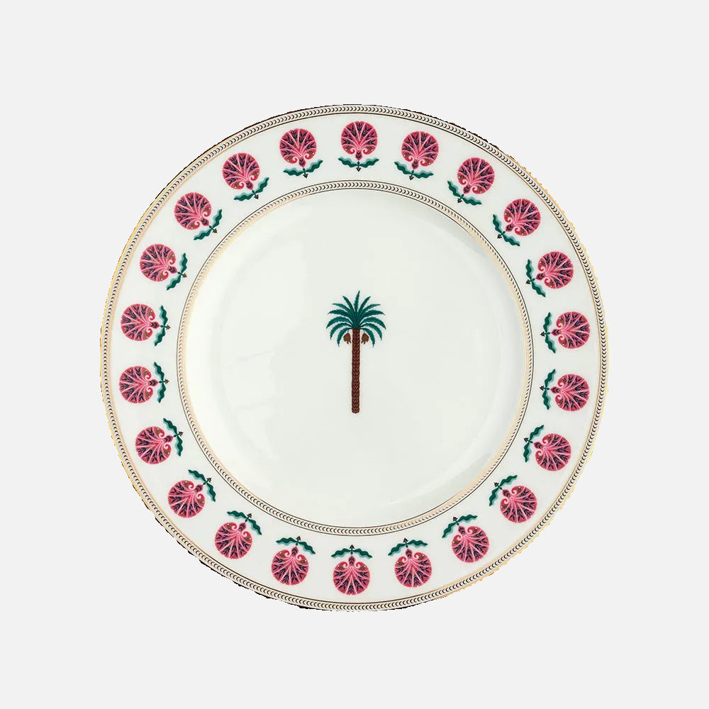 Sahara Rose Dinner Porcelain Plates - Set of 6