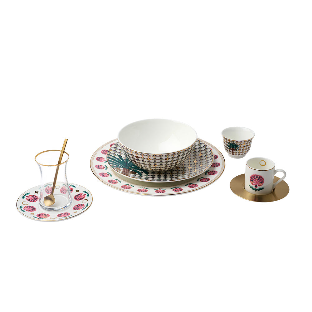 Sahara Rose Salad/Dessert Plates (Set of 6)