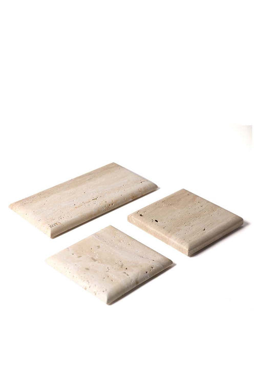 Travertine Serving Set