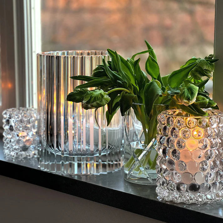 Boule Hurricane Lamp, Large, Clear