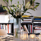 Strict Crystal Hurricane Vase