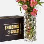 Skogsberg & Smart Boule Hurricane Vase, Clear, front view 2