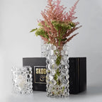 Skogsberg & Smart Boule Hurricane Vase, Clear, front view 3