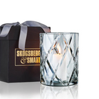 Skogsberg & Smart Classic Crystal Hurricane Lamp, Medium, front view 2