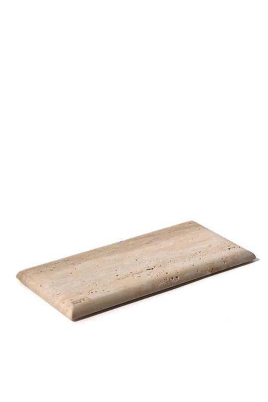 Travertine Solid Tray, Large