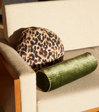 Bomboloni Leopard Jacquard Cushion, 47cm